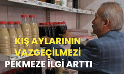 Kış aylarının vazgeçilmezi pekmeze ilgi arttı