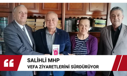 Salihli MHP vefa ziyaretlerini sürdürüyor