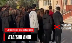 Salihli’de gençler andımızı okudu