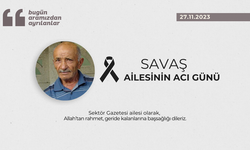 Savaş ailesinin acı günü