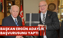 Başkan Ergün adaylık başvurusunu yaptı