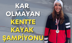 Karsız kentin kayak şampiyonu