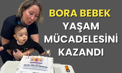 Bora bebek yaşam mücadelesini kazandı