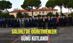 Salihli’de öğretmenler günü kutlandı