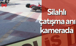 Silahlı çatışma anı kamerada