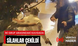 İki grup arasındaki kavgada silahlar çekildi