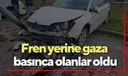 Fren yerine gaza basınca olanlar oldu