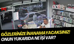 Gözlerinize inanmayacaksınız! Onun yukarıda ne işi var?