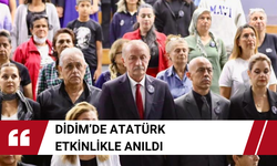 Didim’de Atatürk etkinlikle anıldı