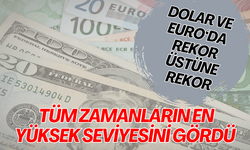 Dolar ve Euro rekor üstüne rekor kırıyor