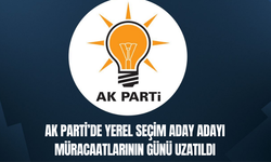 AK Parti’de yerel seçim aday adayı müracaatlarının günü uzatıldı