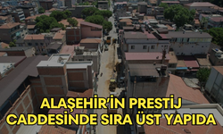 Alaşehir’in prestij caddesinde sıra üst yapıda