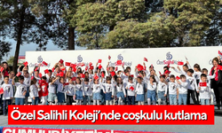 Özel Salihli Koleji’nde coşkulu kutlama