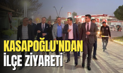 Kasapoğlu'ndan ilçe ziyareti