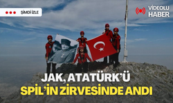 JAK, Atatürk’ü Spil’in zirvesinde andı