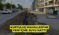 Kurtuluş Mahallesi’ne yeni içme suyu hattı