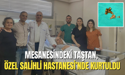 Yanma şikâyetiyle gitti, mesanesinden taş çıktı