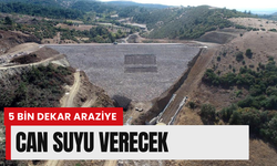 Manisa’da bir baraj daha tamamlanmak üzere