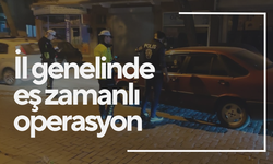 Son Dakika: İl genelinde  eş zamanlı operasyon