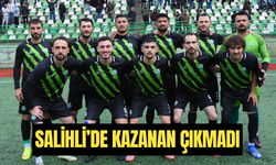 Salihli’de kazanan çıkmadı