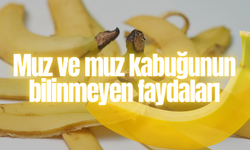 Muz ve muz kabuğunun bilinmeyen faydaları