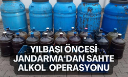 Yılbaşı öncesi Jandarma‘dan sahte alkol  operasyonu