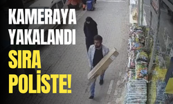 Hırsız kameraya yakalandı, şimdi sıra poliste!