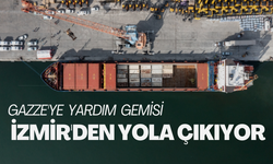 Türkiye'den Gazze'ye yardım eli! Yardım gemisi İzmir'den 23:00'de yola çıkıyor