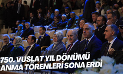 750. Vuslat Yıl Dönümü Anma Törenleri Şeb-i Arus programı ile sona erdi