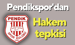 Pendikspor'dan hakem tepkisi