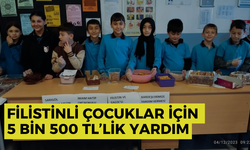 Filistinli çocuklar için 5 bin 500 TL’lik yardım