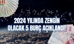 2024 yılında zengin olacak 5 burç açıklandı! Yılbaşı bileti almayı unutmaması gereken o burçlar…