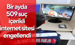 Bir ayda 509 suç içerikli internet sitesi engellendi