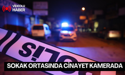 Sokak ortasında cinayet kamerada