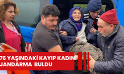 76 yaşındaki kayıp kadın jandarma tarafından bulundu