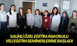 Salihli Özel Eğitim Anaokulu veli eğitim seminerlerine başladı