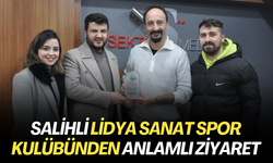 Salihli Lidya Sanat Spor Kulübünden anlamlı ziyaret