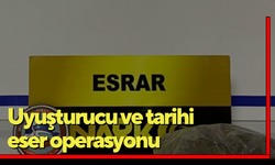 Uyuşturucu ve tarihi eser operasyonu