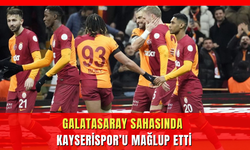 Galatasaray sahasında Kayserispor’u mağlup etti