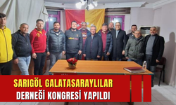 Sarıgöl Galatasaraylılar Derneği Kongresi yapıldı