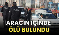 Aracın içinde ölü bulundu