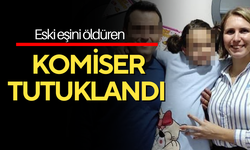 Eski eşini öldüren komiser tutuklandı