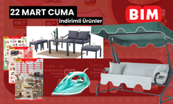 BİM Aktüel 22 Mart Cuma Kataloğu | İndirimli Balkon Grubu, Azur Buharlı Ütü, Hamur Yoğurma Makinesi, Termal Tayt, Çapa Makinesi...