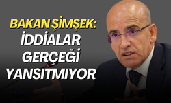 Bakan Şimşek: İddialar gerçeği yansıtmıyor