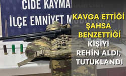 Kavga ettiği şahsa benzettiği kişiyi rehin aldı, tutuklandı