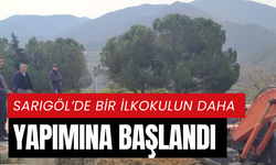 Sarıgöl’de bir ilkokulun daha yapımına başlandı