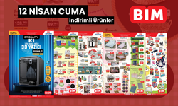 12 Nisan BİM Aktüel Kataloğu | İndirimli Kamp Sandalyesi, Piknik Hasırı, Soğutmalı Piknik Çantası, 3D Yazıcı...