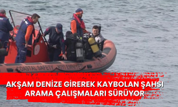 Üsküdar'da akşam denize girerek kaybolan şahsı arama çalışmaları sürüyor