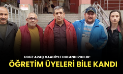 Ucuz araç vaadiyle dolandırıcılık: Öğretim üyeleri bile kandı