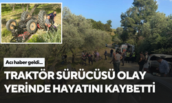 Traktörün altında kalan sürücü hayatını kaybetti